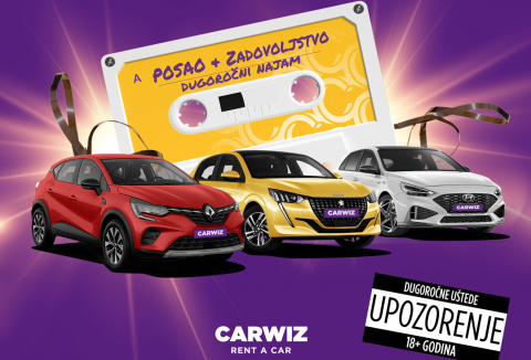 Top 5 automobila za dugoročni najam u Hrvatskoj